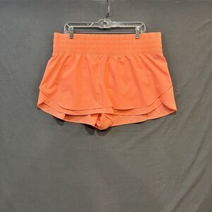 CALIA Lined Shorts Womens 2XL Neon Pink 2.5" Inseam High Rise Tennis Pickle Ball